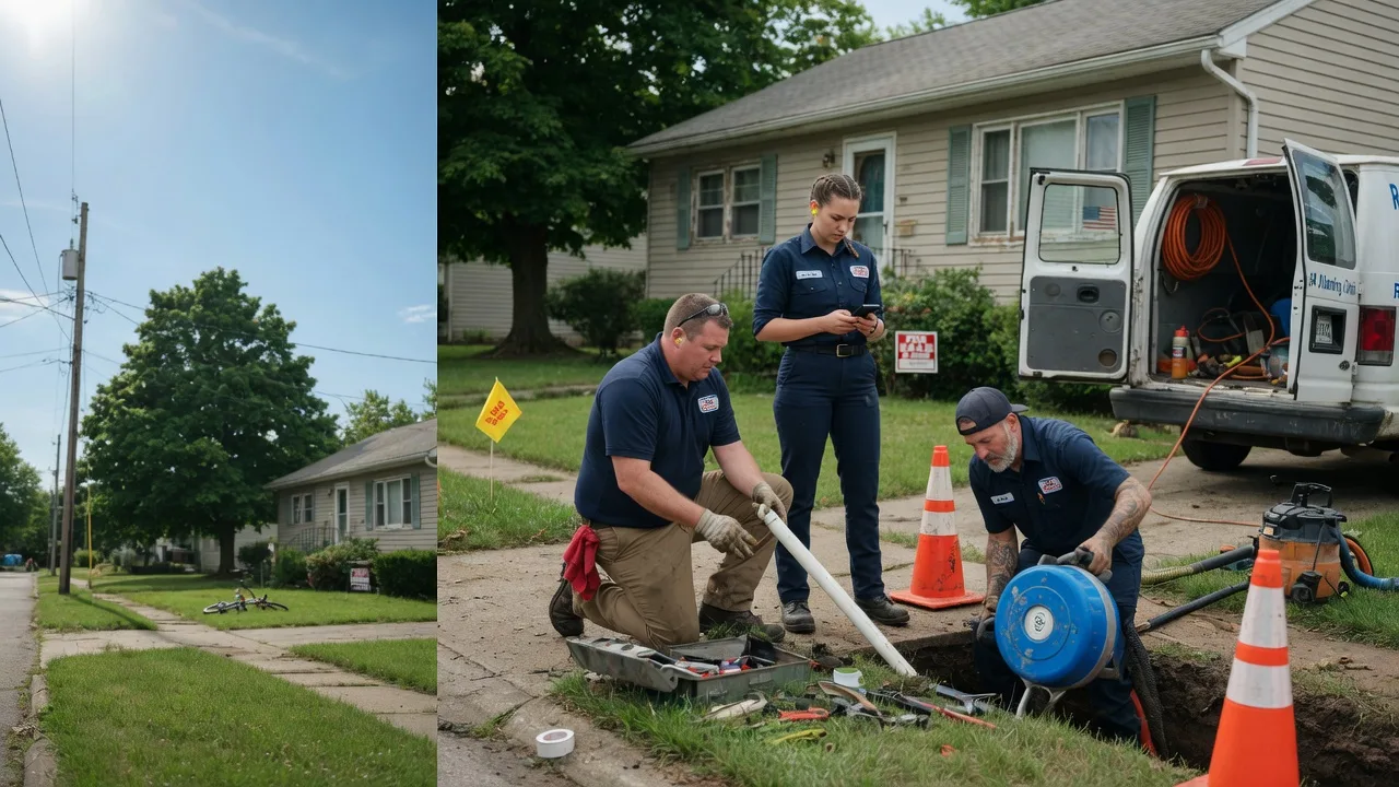 Sewer Line Repair in Emington, IL near me